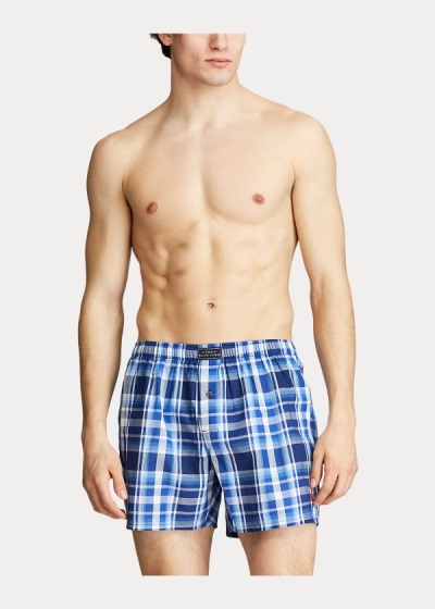 Men's Polo Ralph Lauren Woven Cotton Boxers | 371645LZM